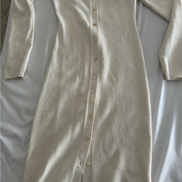 Aritzia Cove Dress, Birch S - Picture 4 of 8